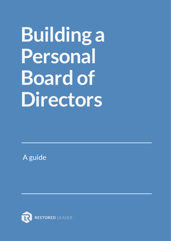 Download Building a Personal Board of Directors resources