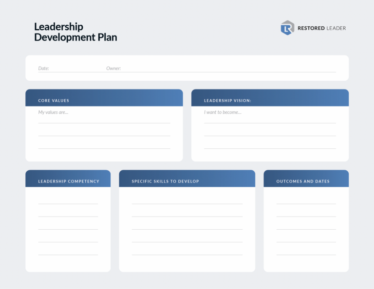 Leadership Development Plan